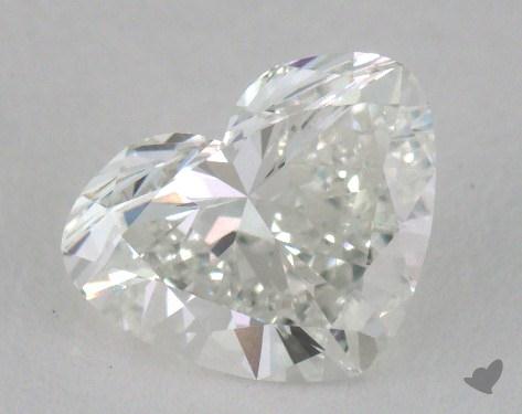 1.00 Carat G-SI1 Heart Cut Diamond 
