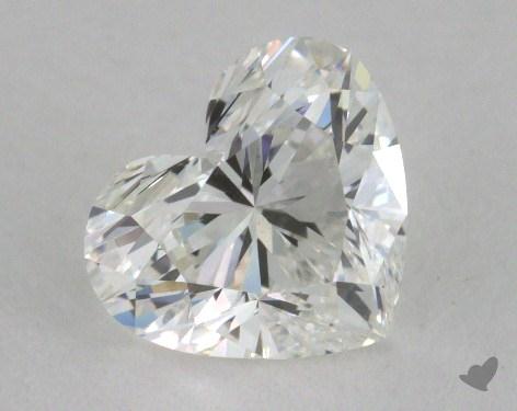 0.91 Carat G-VS2 Heart Cut Diamond 