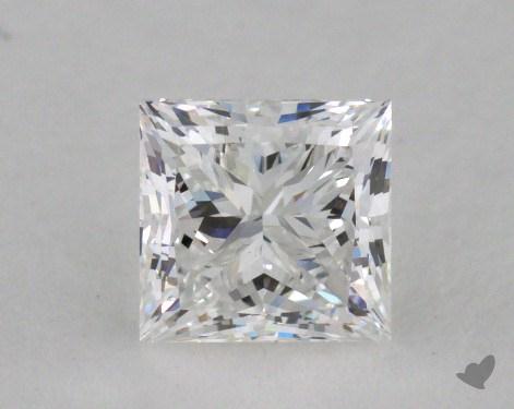 0.79 Carat F-VVS2 Princess Cut Diamond 