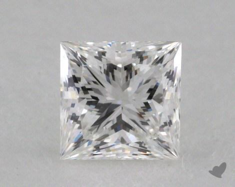 0.75 Carat F-VVS1 Princess Cut Diamond 
