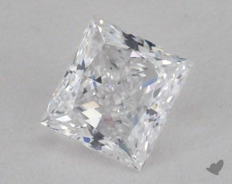 0.73 Carat D-VS2 Princess Cut Diamond 