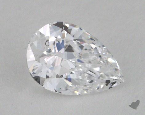 1.04 Carat D-SI2 Pear Cut Diamond 