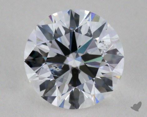 0.76 Carat D-I1 Very Good Cut Round Diamond 