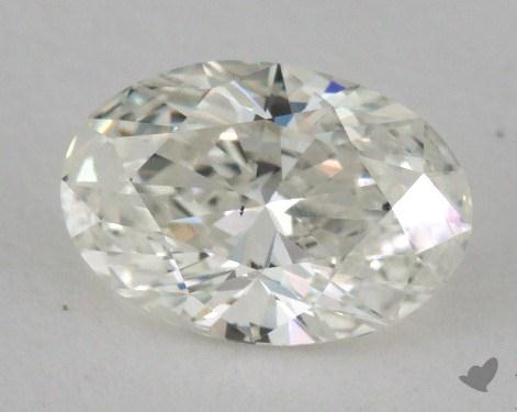 0.73 Carat I-SI2 Oval Cut Diamond 