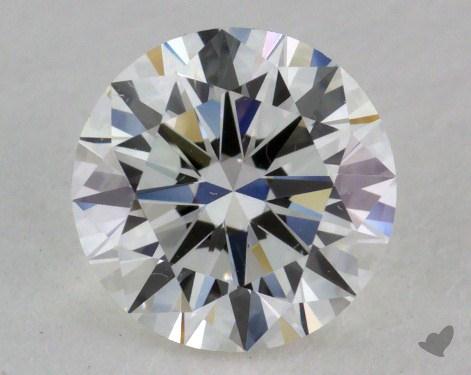 0.90 Carat F-SI1 Very Good Cut Round Diamond 