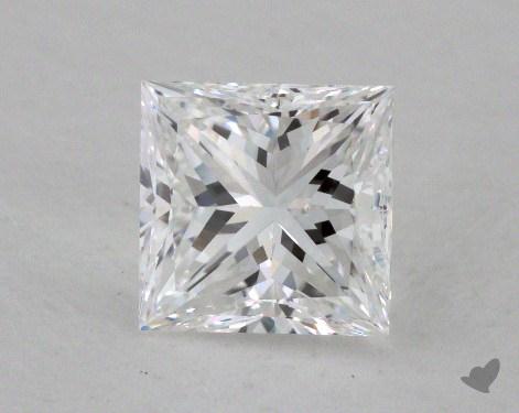 1.23 Carat E-SI1 Princess Cut Diamond 