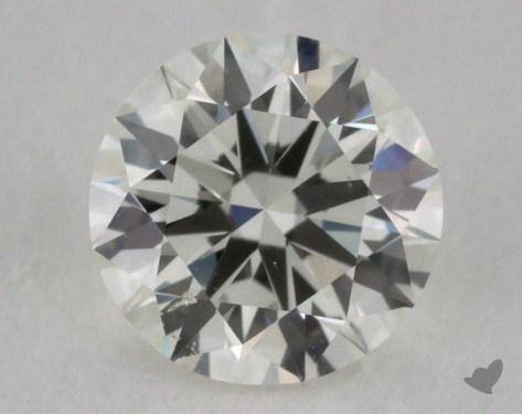 0.50 Carat J-SI1 Excellent Cut Round Diamond 