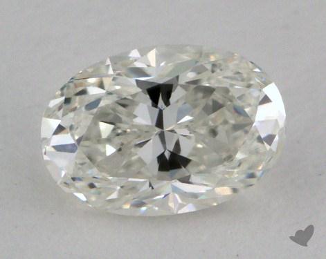 0.77 Carat G-VVS2 Oval Cut Diamond 