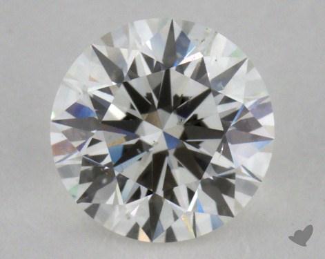 0.80 Carat H-SI1 Excellent Cut Round Diamond 