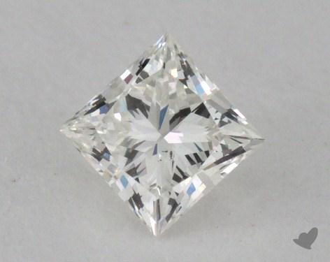 0.34 Carat H-SI1 Princess Cut Diamond 