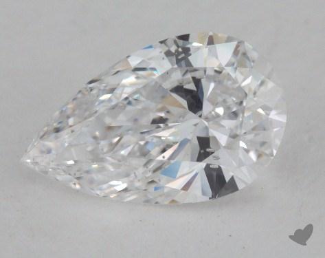 1.09 Carat D-SI2 Pear Cut Diamond 