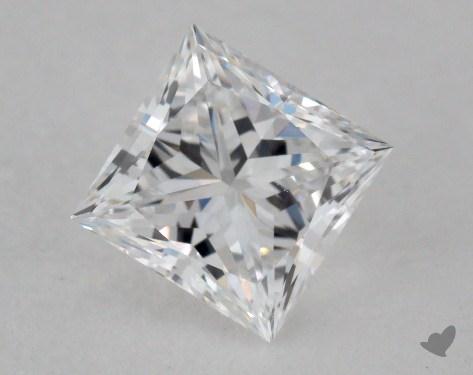 0.74 Carat E-VS2 Princess Cut Diamond 
