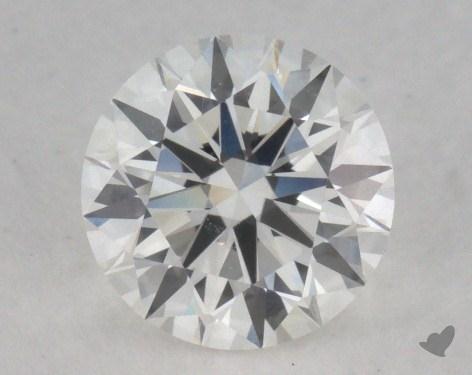 0.76 Carat H-VS2 Excellent Cut Round Diamond 