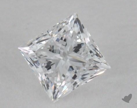 0.51 Carat D-VVS2 Princess Cut Diamond 