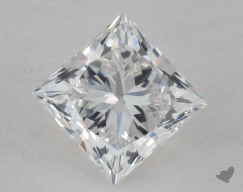 0.51 Carat E-VVS2 Princess Cut Diamond 