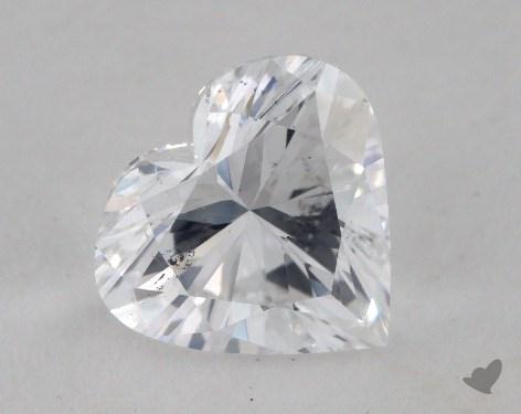 1.51 Carat E-SI2 Heart Cut Diamond 