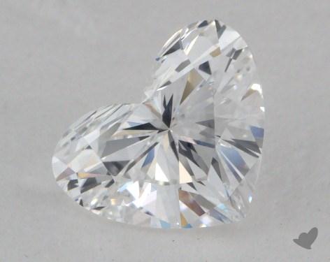 1.04 Carat D-SI2 Heart Cut Diamond 