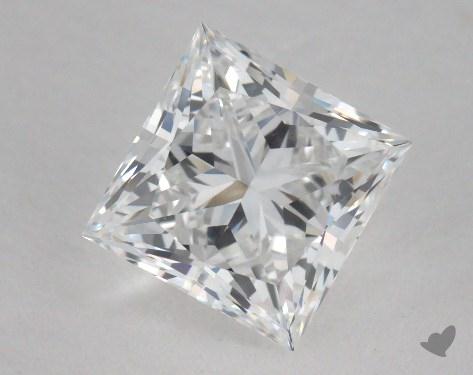 1.95 Carat D-IF Princess Cut Diamond 