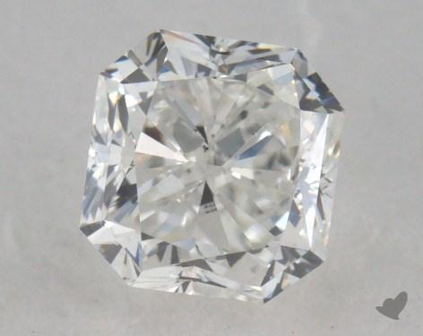 0.86 Carat F-SI1 Radiant Cut Diamond 