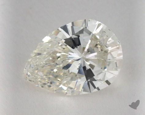 5.43 Carat I-SI2 Pear Cut Diamond 