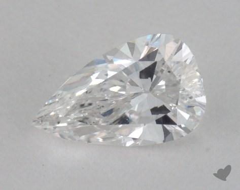 0.90 Carat E-SI1 Pear Cut Diamond 