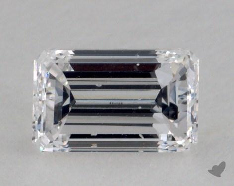 0.70 Carat D-SI1 Emerald Cut Diamond 