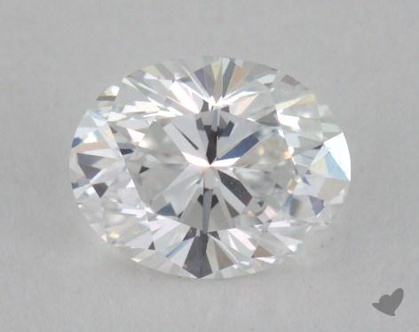 0.79 Carat D-VS1 Oval Cut Diamond 