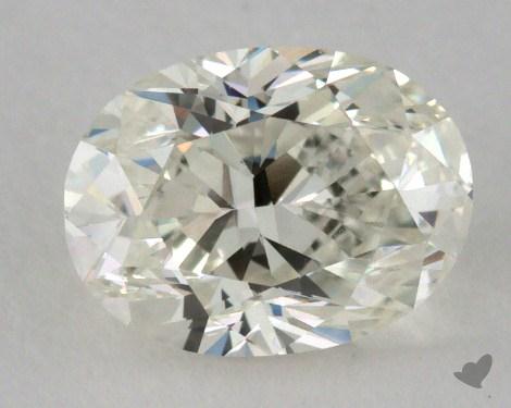 0.91 Carat K-VVS2 Oval Cut Diamond 