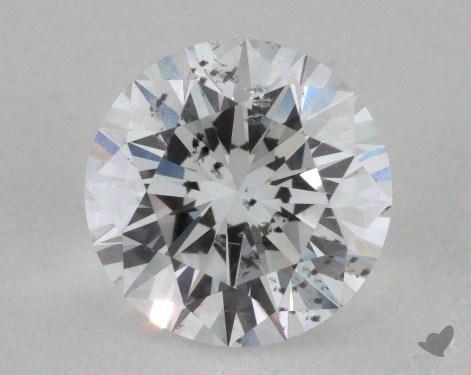 1.03 Carat E-SI2 Excellent Cut Round Diamond 