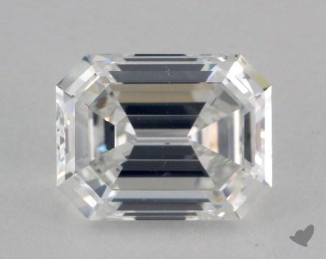 1.52 Carat F-SI1 Emerald Cut Diamond 