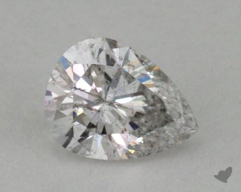 0.64 Carat G-I1 Pear Cut Diamond 