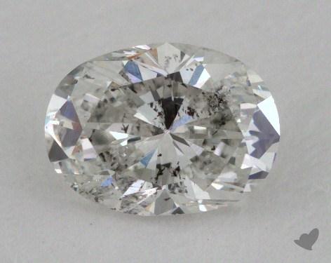 1.00 Carat G-I1 Oval Cut Diamond 