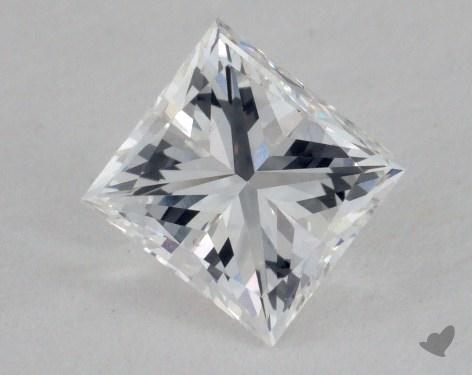 0.75 Carat F-VVS1 Princess Cut Diamond 