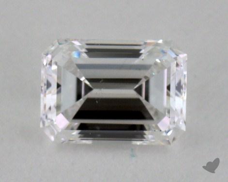 0.54 Carat D-SI2 Emerald Cut Diamond 