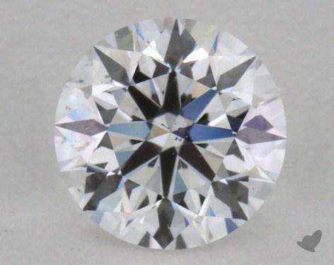 0.37 Carat D-SI1 Excellent Cut Round Diamond 