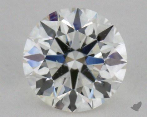 0.71 Carat H-SI1 Excellent Cut Round Diamond 