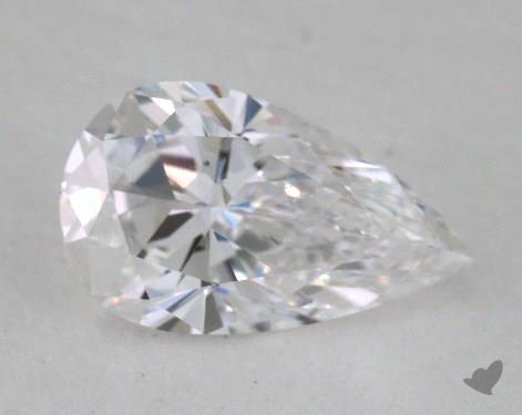 0.70 Carat D-SI2 Pear Cut Diamond 