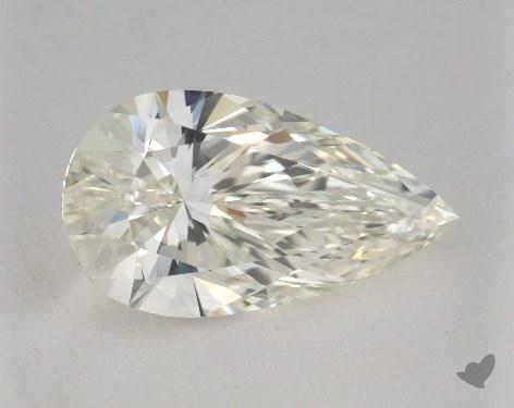 3.28 Carat J-VS1 Pear Cut Diamond 
