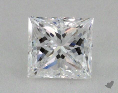 0.59 Carat D-VS1 Princess Cut Diamond 
