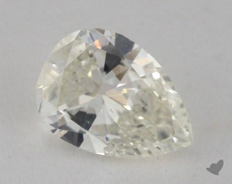 0.97 Carat J-SI2 Pear Cut Diamond 