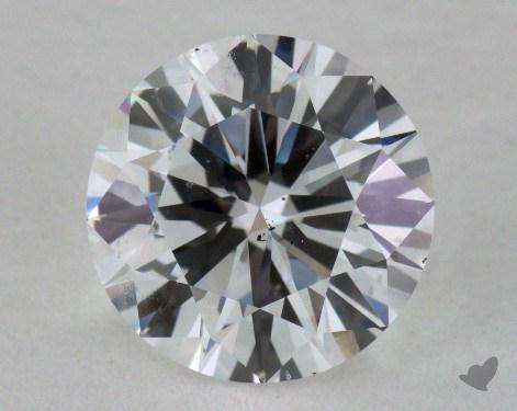 1.56 Carat D-SI2 Good Cut Round Diamond 