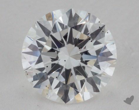 1.52 Carat F-SI1 Excellent Cut Round Diamond 
