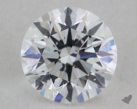 0.41 Carat D-SI2 Excellent Cut Round Diamond 
