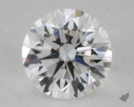 0.90 Carat F-VVS2 Very Good Cut Round Diamond 