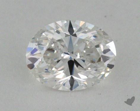 0.70 Carat E-SI1 Oval Cut Diamond 
