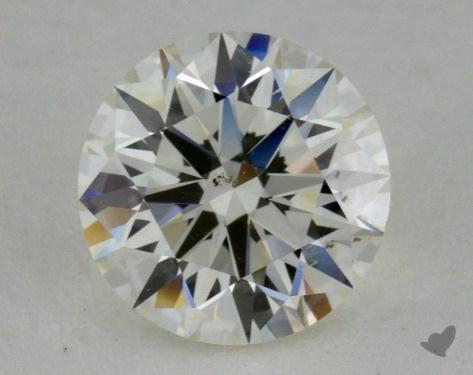 0.81 Carat I-SI1 Ideal Cut Round Diamond 