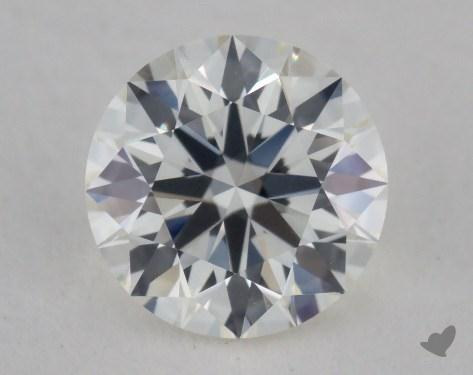 0.57 Carat I-VVS1 True Hearts<sup>TM</sup> Ideal Diamond 