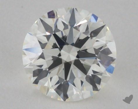 0.77 Carat I-IF Ideal Cut Round Diamond 