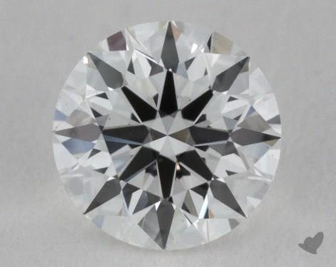 0.54 Carat F-VS2 Ideal Cut Round Diamond 
