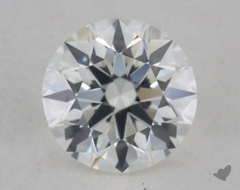 0.32 Carat I-VVS1 Ideal Cut Round Diamond 